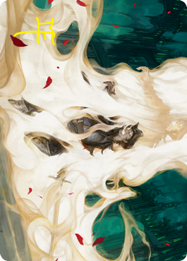 Image of By Invitation Only Art Card (Gold-Stamped Signature) [Innistrad: Crimson Vow Art Series]