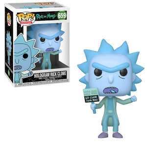 Pop! Rick & Morty: Hologram Rick Clone #659