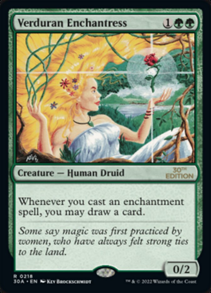 Image of Verduran Enchantress [30th Anniversary Edition]