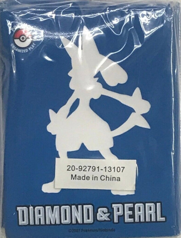 Image of Diamond & Pearl Prerelease: Lucario Card Sleeves - Pokemon  [60 ct]