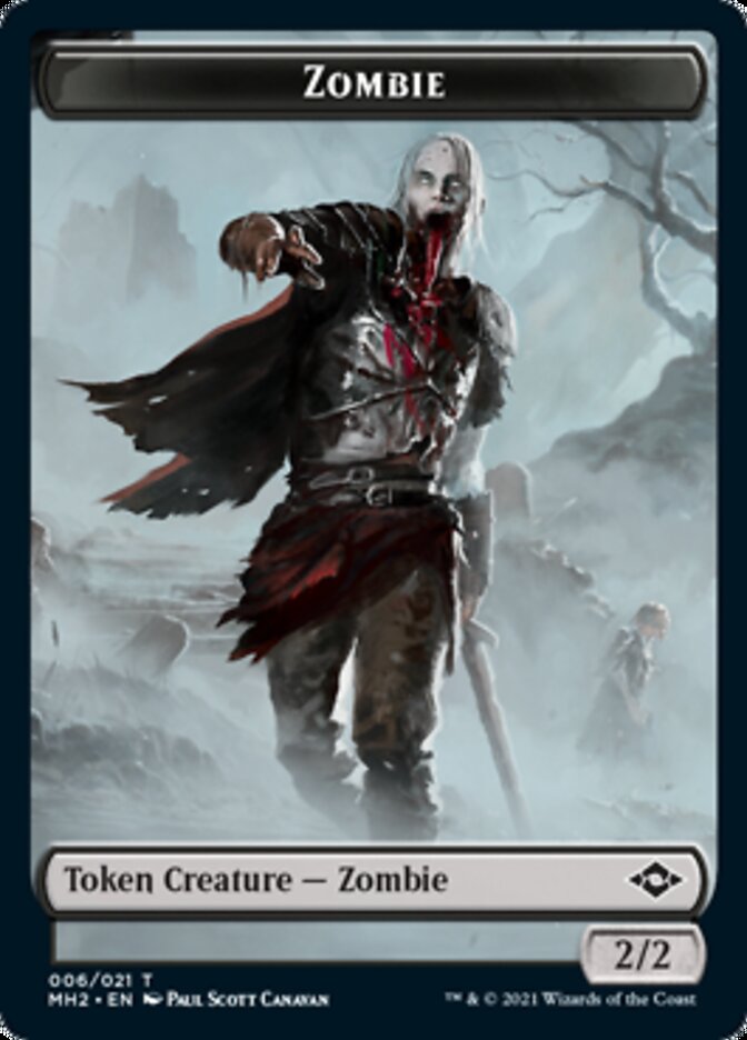 Image of Zombie Token [Modern Horizons 2 Tokens]