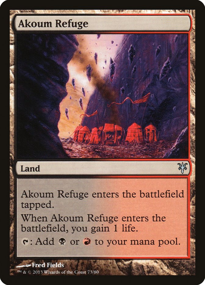 Image of Akoum Refuge [Duel Decks: Sorin vs. Tibalt]