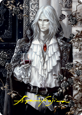 Image of Sorin the Mirthless 2 Art Card (Gold-Stamped Signature) [Innistrad: Crimson Vow Art Series]