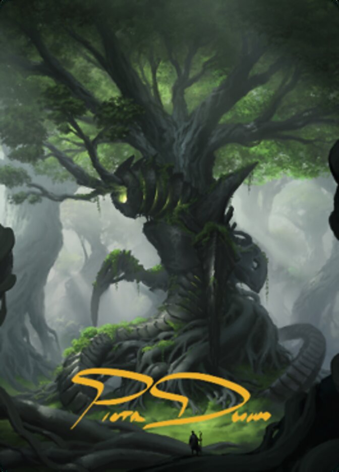 Image of Forest Art Card (Gold-Stamped Signature) [The Brothers' War Art Series]