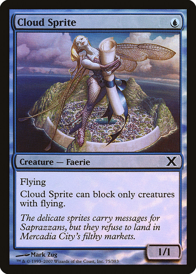Image of Cloud Sprite (Premium Foil) [Tenth Edition]