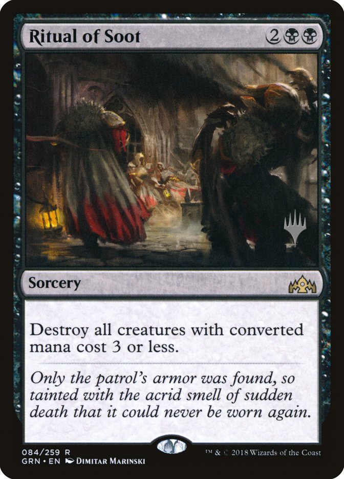 Ritual of Soot (Promo Pack) [Guilds of Ravnica Promos]