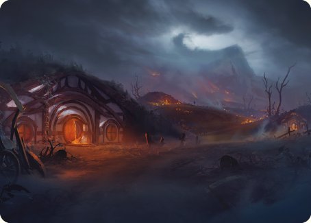 Image of Field of Ruin Art Card [The Lord of the Rings: Tales of Middle-earth Art Series]