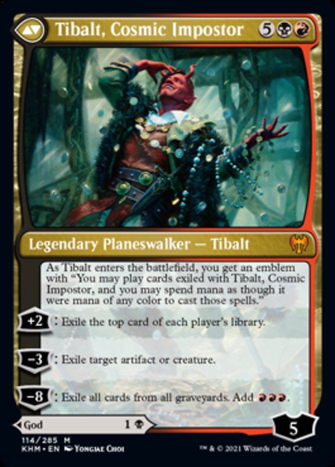 Image of Valki, God of Lies // Tibalt, Cosmic Impostor [Kaldheim]