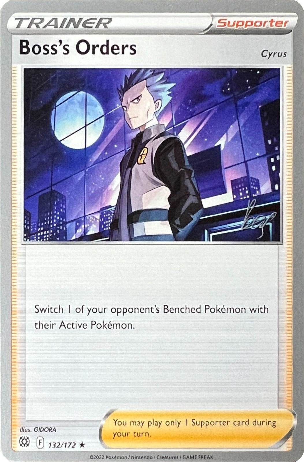 Image of Boss's Orders (132/172) (Cyrus) (Cheryl Again - Sebastian Lashmet) [World Championships 2022]