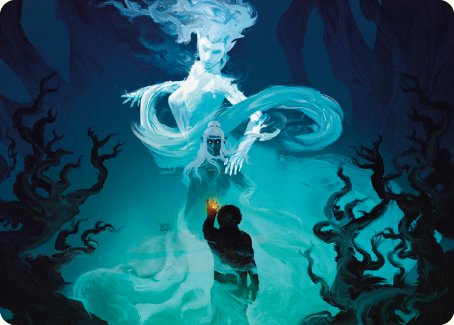Image of Galadriel of Lothlorien Art Card [The Lord of the Rings: Tales of Middle-earth Art Series]