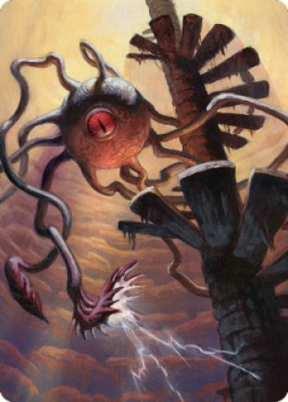 Image of Death Kiss Art Card [Commander Legends: Battle for Baldur's Gate Art Series]