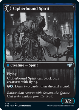 Image of Soulcipher Board // Cipherbound Spirit [Innistrad: Double Feature]
