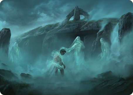 Image of Fog on the Barrow-Downs Art Card [The Lord of the Rings: Tales of Middle-earth Art Series]