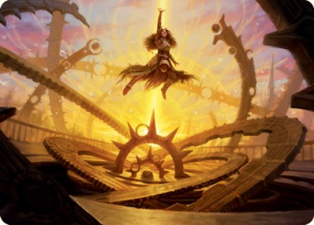 Image of Katilda's Rising Dawn Art Card [Innistrad: Crimson Vow Art Series]