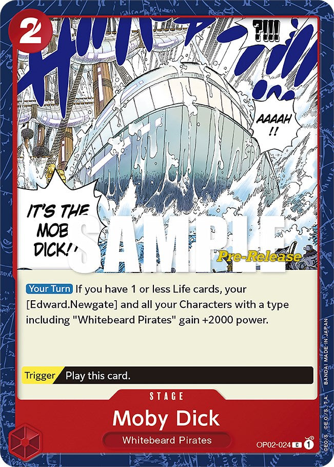 Image of Moby Dick [Paramount War Pre-Release Cards]