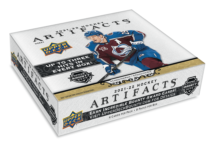 Image of 2021-22 Upper Deck Artifacts Hockey Hobby Box