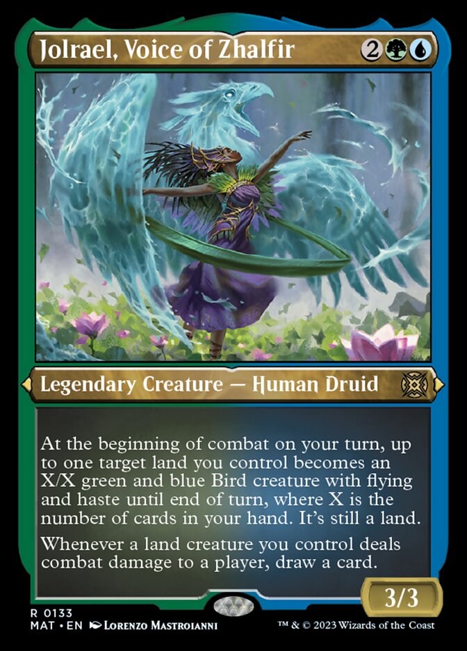Image of Jolrael, Voice of Zhalfir (Foil Etched) [March of the Machine: The Aftermath]