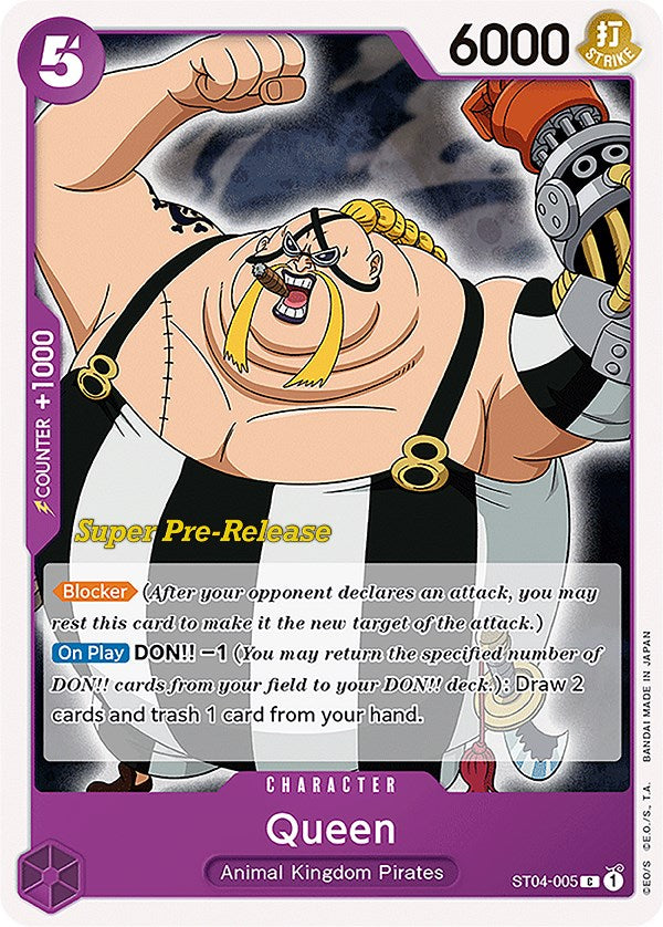 Image of Queen [Super Pre-Release Starter Deck: Animal Kingdom Pirates]