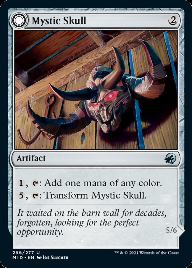 Image of Mystic Skull // Mystic Monstrosity [Innistrad: Midnight Hunt]