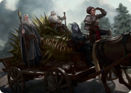 Image of Grim Bounty Art Card [Dungeons & Dragons: Adventures in the Forgotten Realms Art Series]