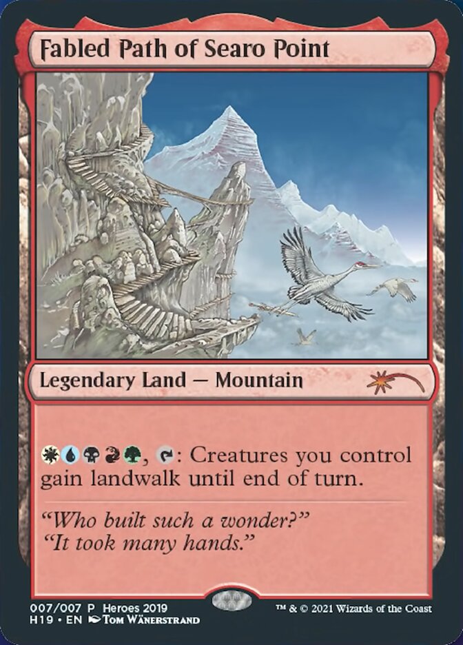 Image of Fabled Path of Searo Point [Heroes of the Realm 2019]