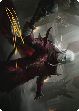 Image of Baeloth Barrityl, Entertainer Art Card (Gold-Stamped Signature) [Commander Legends: Battle for Baldur's Gate Art Series]