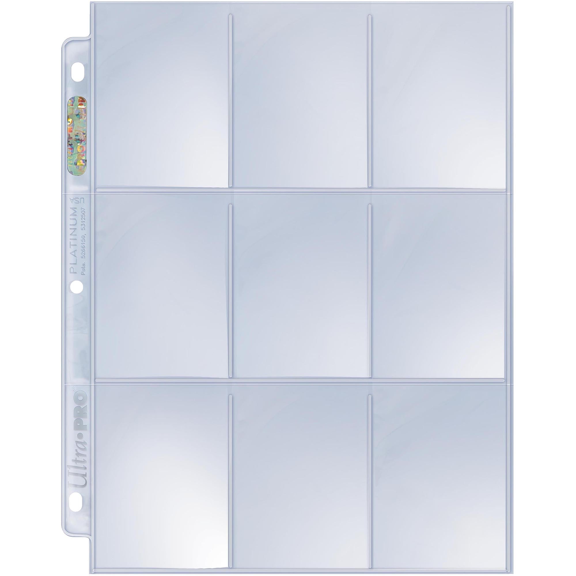 Image of Ultra Pro 9 Pocket Pages (individual pages)