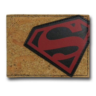 Superman Cork Detailed Wallet