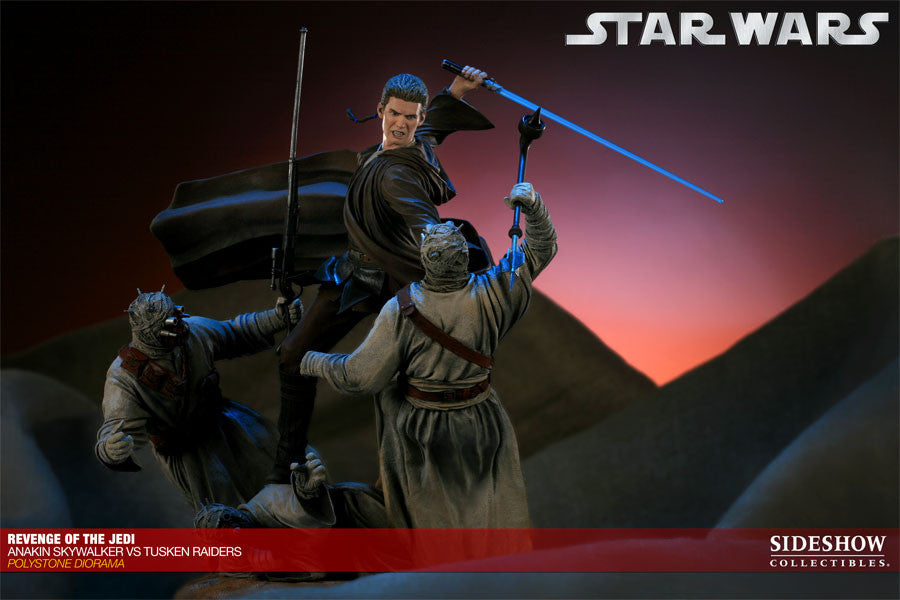 Anakin Skywalker VS Tusken Raiders - Revenge of the Jedi Figure