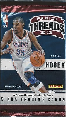2012-13 Panini NBA Threads Pack