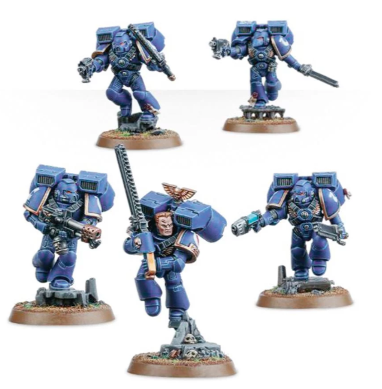 Image of Adeptus Astartes Space Marine Assault Squad