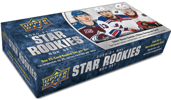 Image of 2020-21 Upper Deck Hockey Star Rookies Box Set