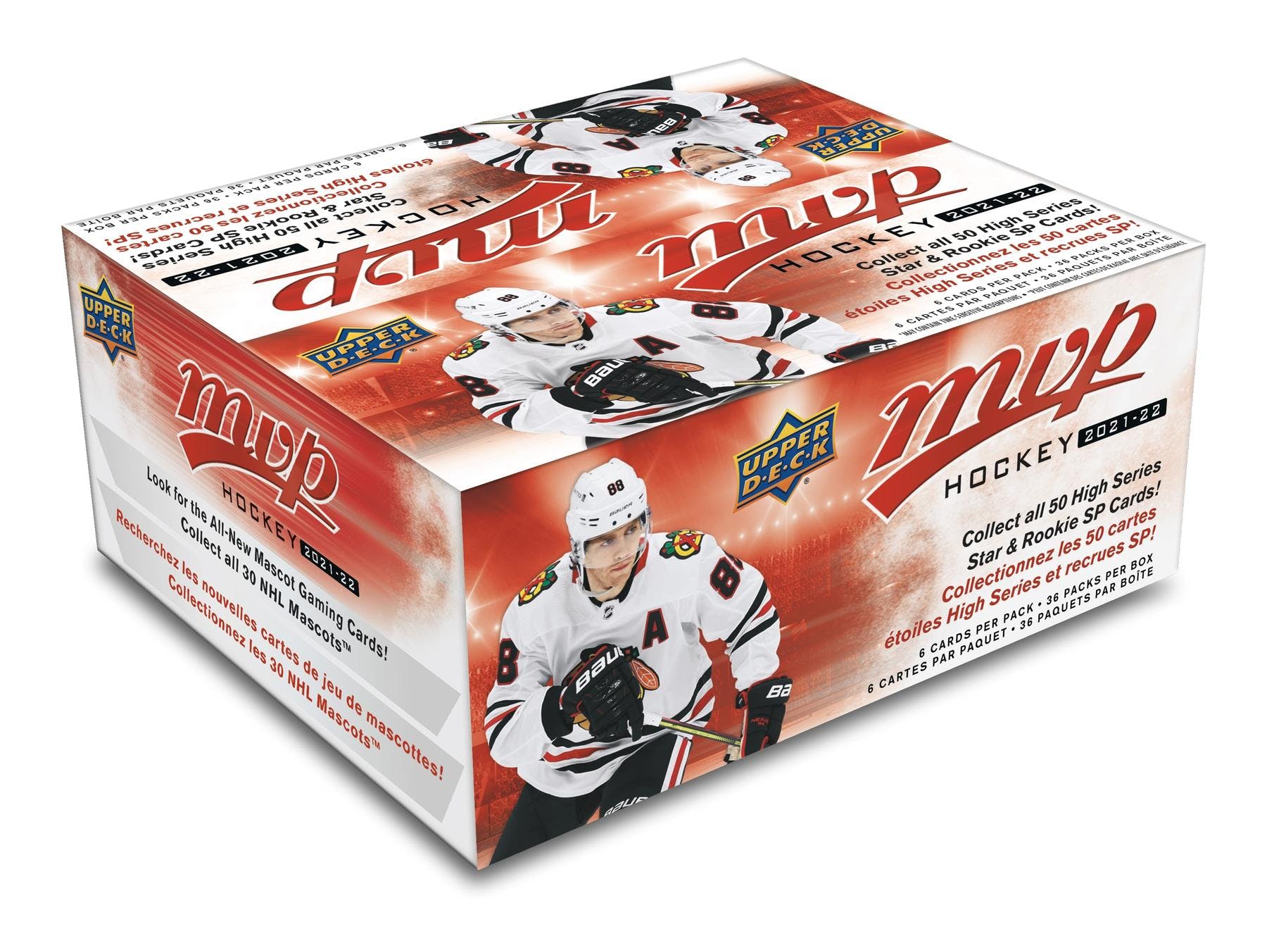 Image of 2021-22 Upper Deck MVP Hockey Retail Box