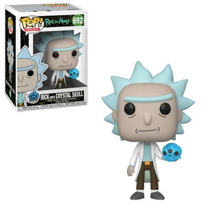 Image of Pop! Rick & Morty: Rick with Crystal Skull #692