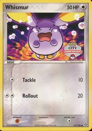 Image of Whismur (City Championships Promo) (NM)