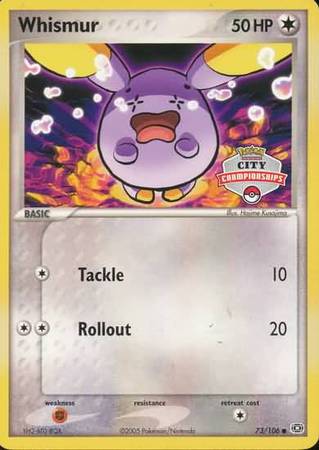 Whismur (City Championships Promo) (NM)