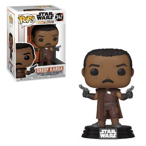 Image of Funko Pop! Star Wars The Mandalorian: Greef Karga #347