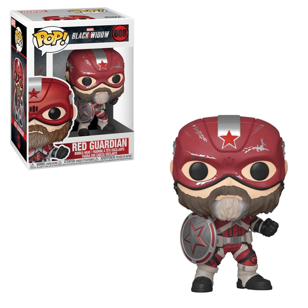 Image of Pop! Heroes - Black Widow: Red Guardian #608