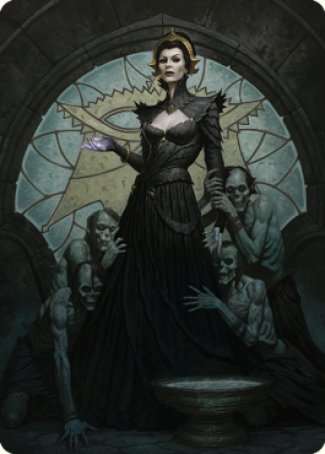 Image of Liliana of the Veil Art Card [Dominaria United Art Series]
