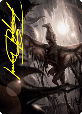 Image of Shadrix Silverquill Art Card (Gold-Stamped Signature) [Strixhaven: School of Mages Art Series]