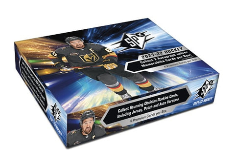 2021-22 Upper Deck SPX Hockey Hobby Box (IN STORE ONLY READ DESCRIPTION)
