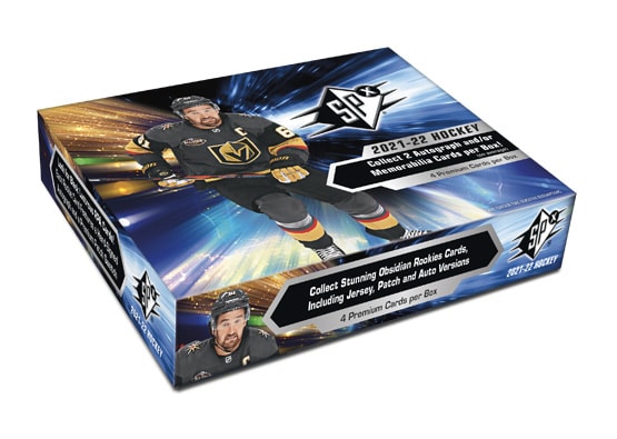 Image of 2021-22 Upper Deck SPX Hockey Hobby Box