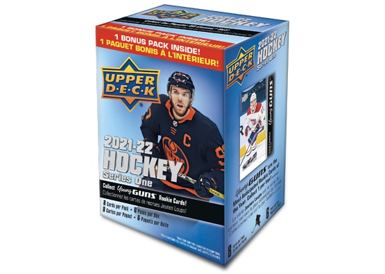 Image of Upper Deck 2021-22 Series One Blaster Box