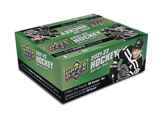 Image of 2021-22 Upper Deck Hockey Series Two Retail Box