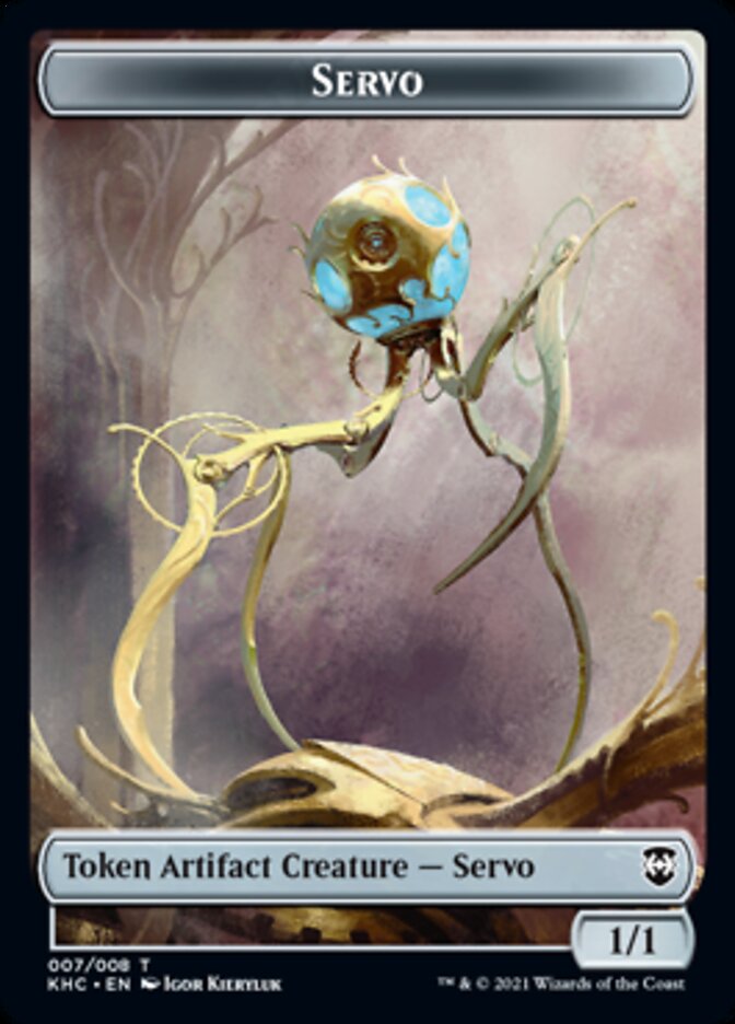 Image of Servo Token [Kaldheim Commander Tokens]