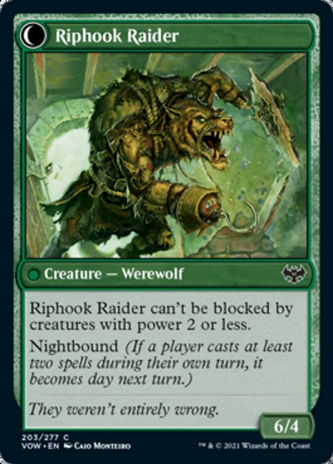 Image of Hookhand Mariner // Riphook Raider [Innistrad: Crimson Vow]