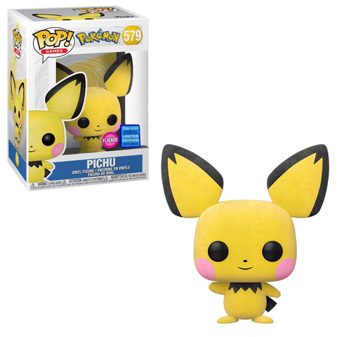 Pop! Games Pokemon: Pichu (Flocked) (WonderCon Exclusive)