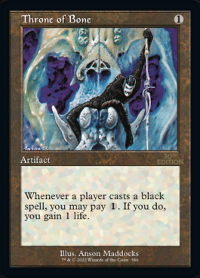 Image of Throne of Bone (Retro) [30th Anniversary Edition]