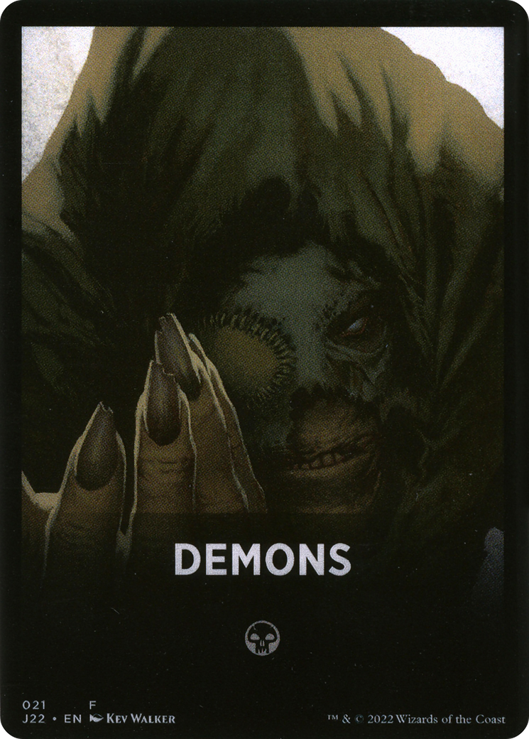 Image of Demons Theme Card [Jumpstart 2022 Front Cards]