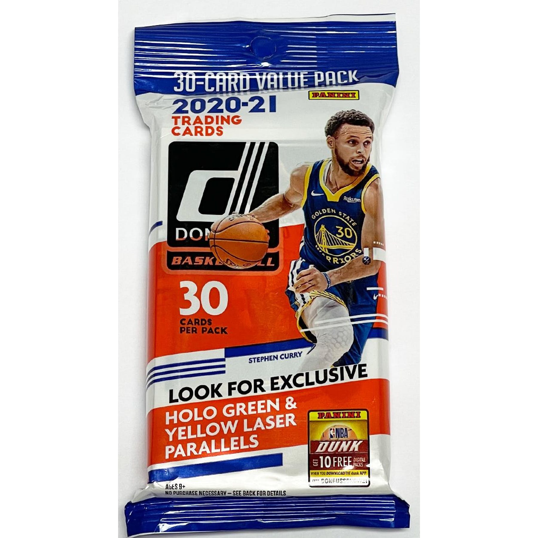 Image of 2020-21 NBA Donruss Basketball Cello Pack!